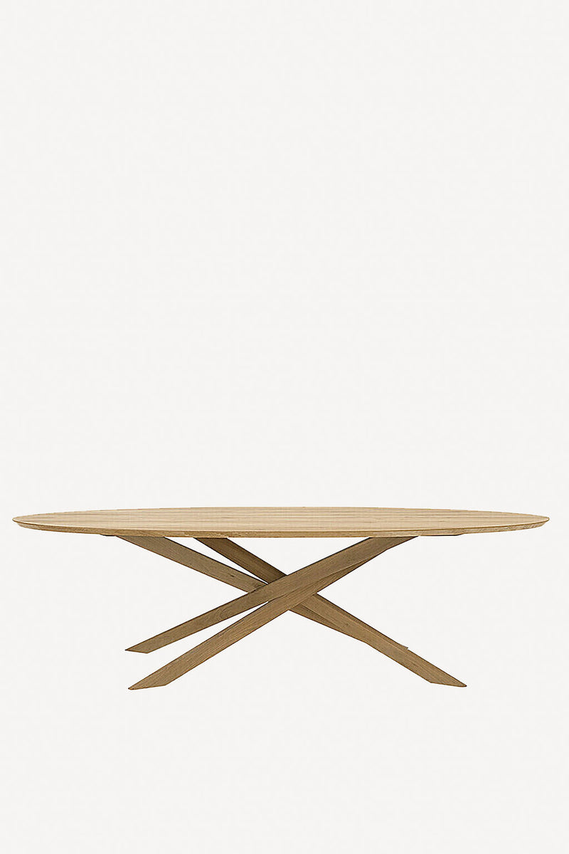 Oak Mikado Oval Dining Table