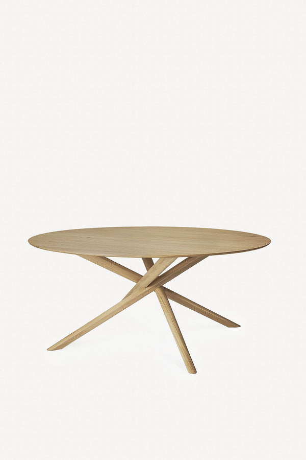 Oak Mikado Round Dining Table