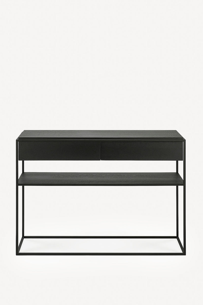 Oak Monolit Black Console