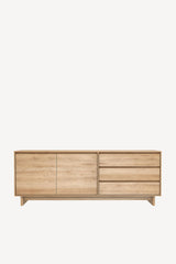 Oak Wave Sideboard