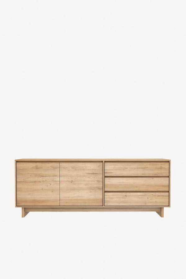 Oak Wave Sideboard