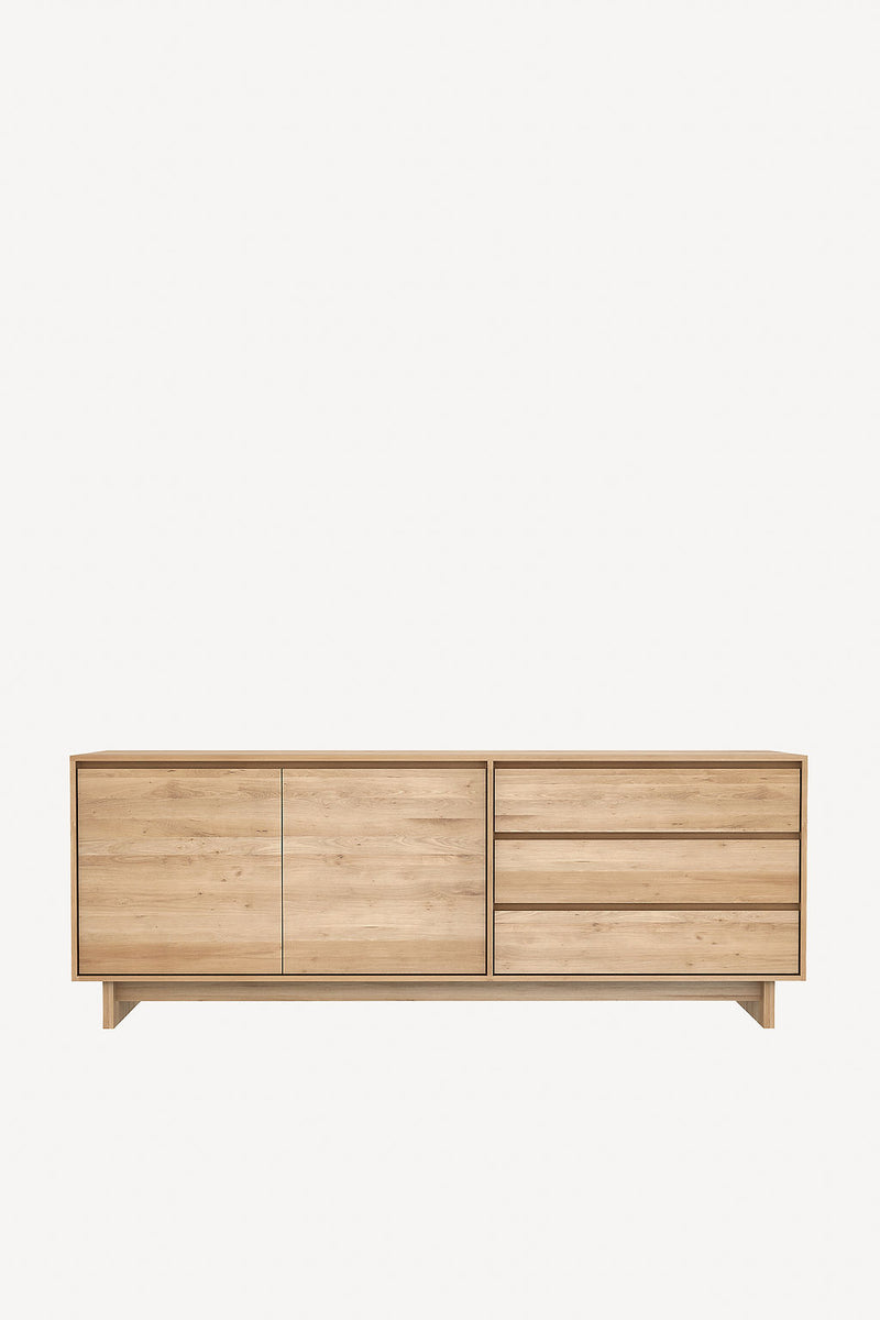 Oak Wave Sideboard
