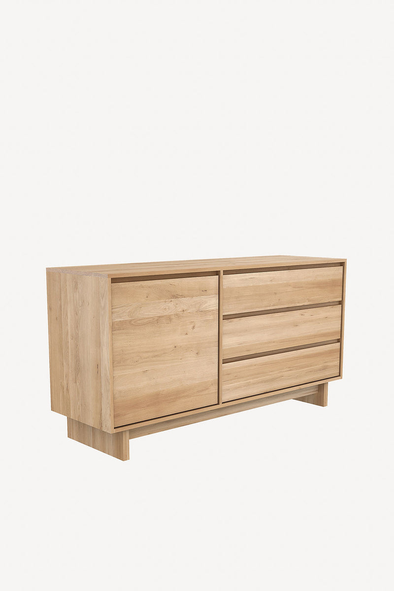 Oak Wave Sideboard
