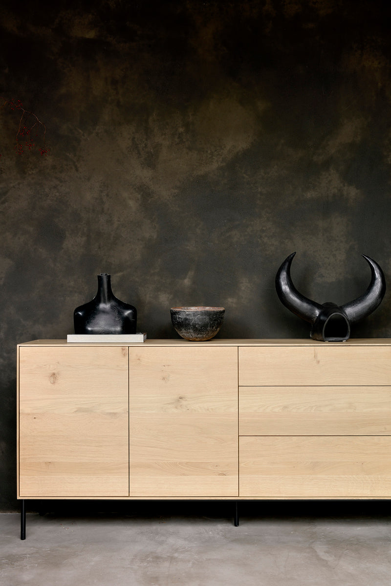 Oak Whitebird Sideboard