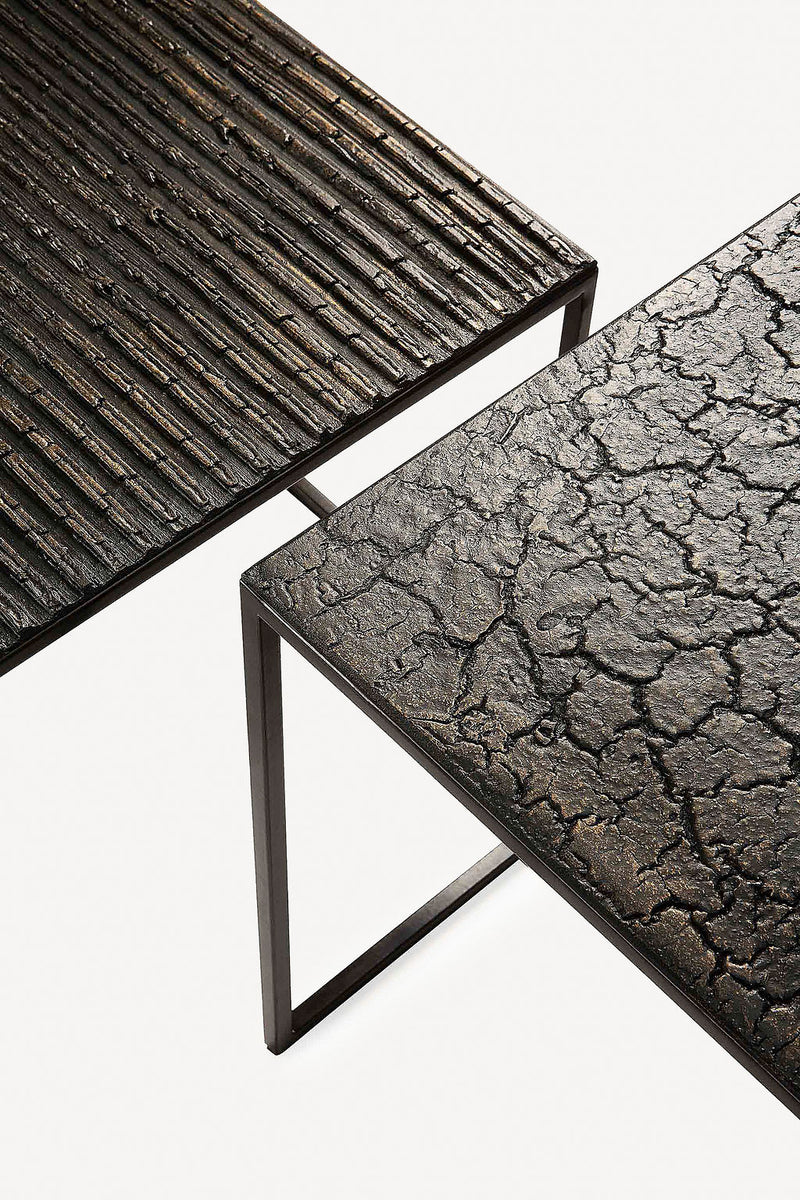 Pentagon Nesting Coffee Table Set