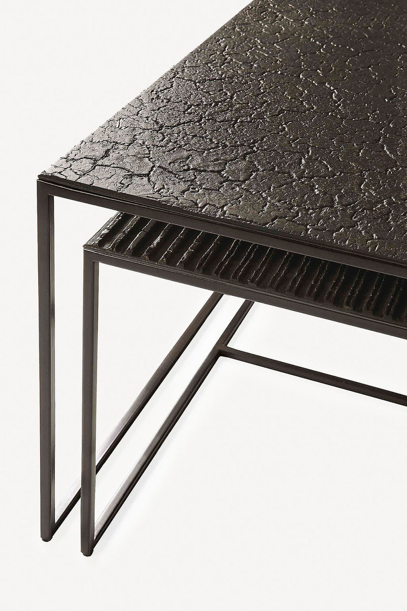 Pentagon Nesting Coffee Table Set