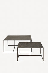 Pentagon Nesting Coffee Table Set
