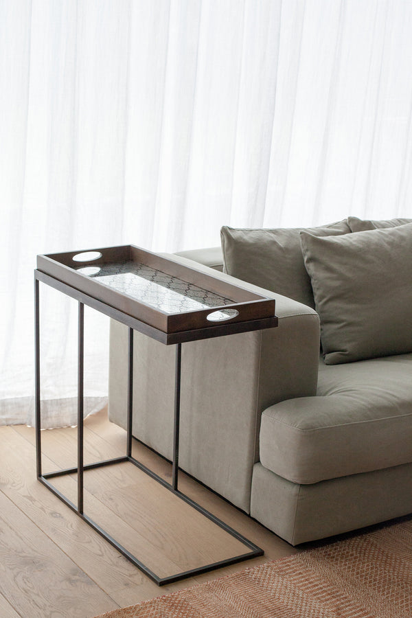 Rectangular Tray Side Table