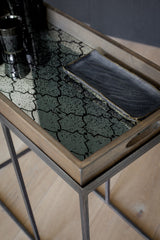 Rectangular Tray Side Table