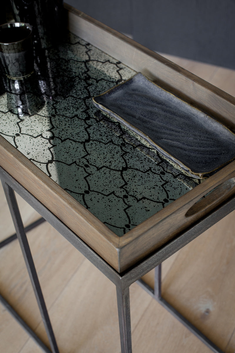 Rectangular Tray Side Table