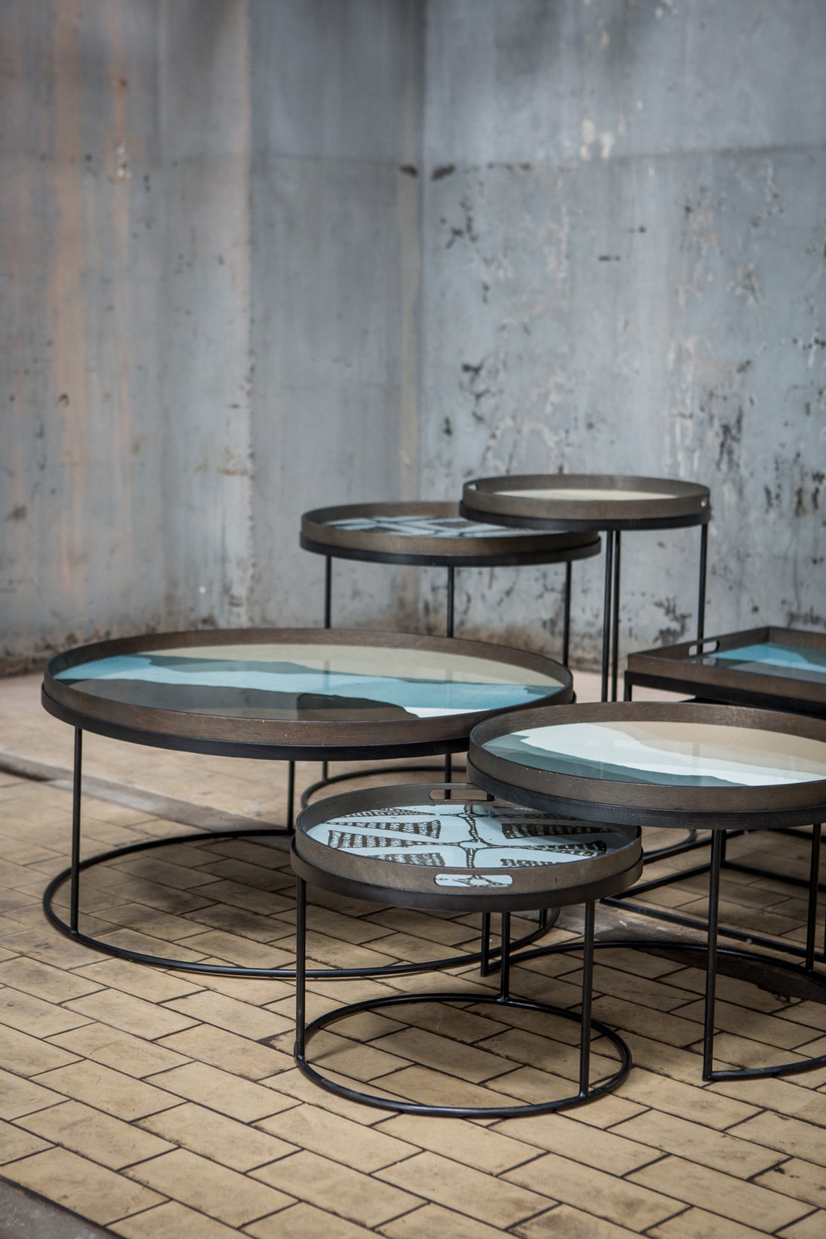 Round Tray Coffee Table Set – Hygge Life Round Tray Coffee Table Set – Hygge Life