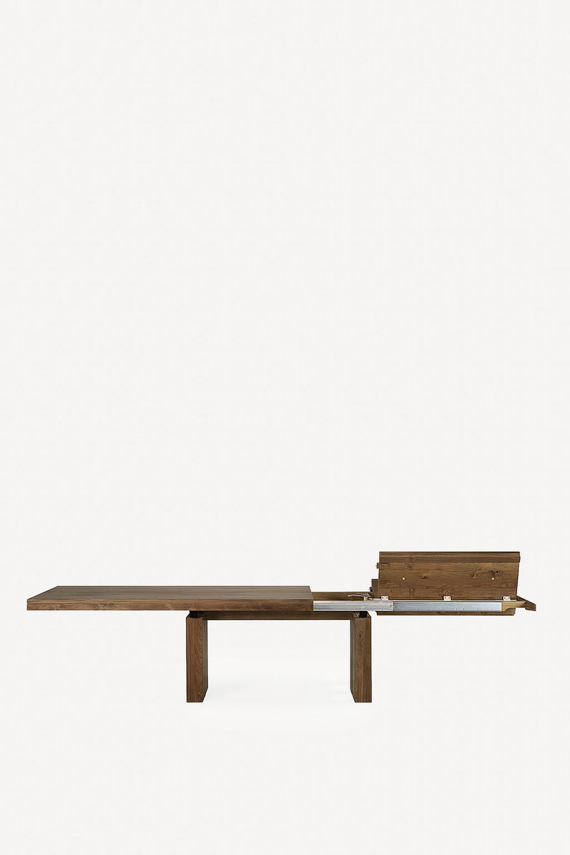 Double Extendable Dining Table