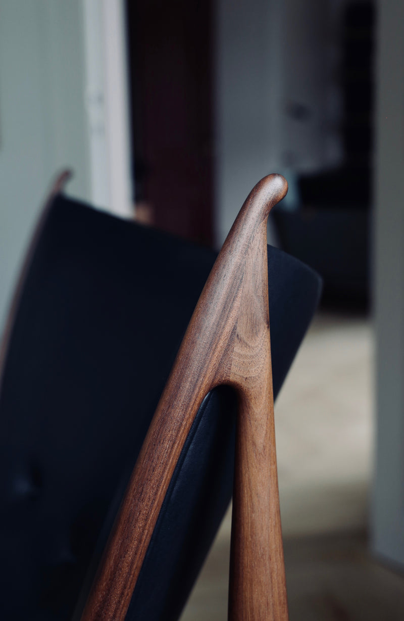 Chieftain Chair and Footstool
