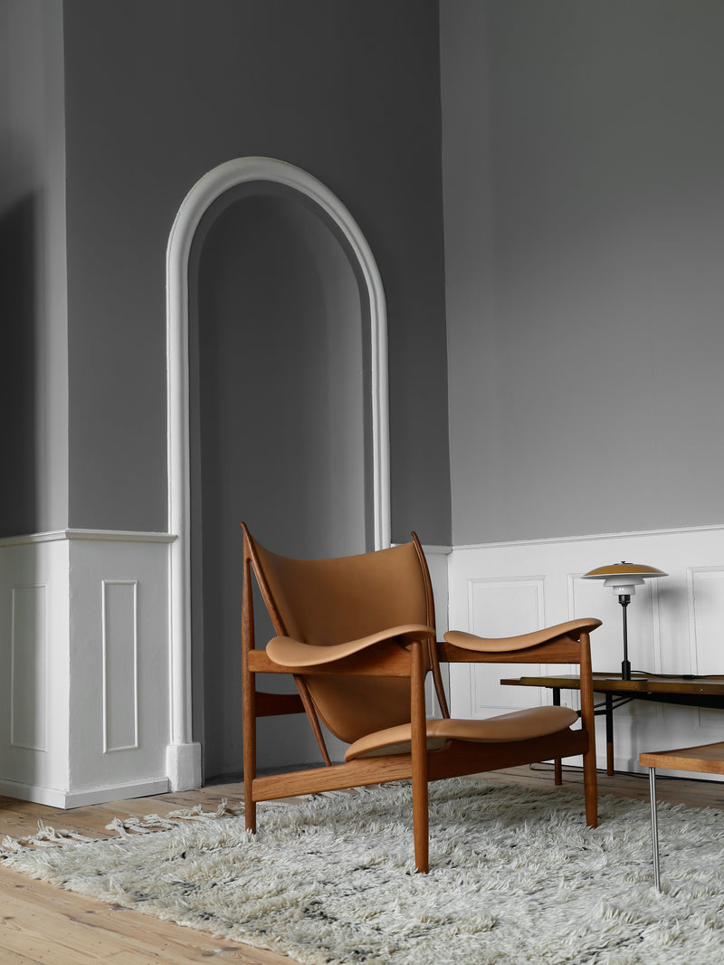 Chieftain Chair and Footstool