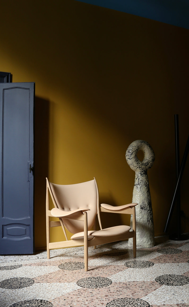 Chieftain Chair and Footstool