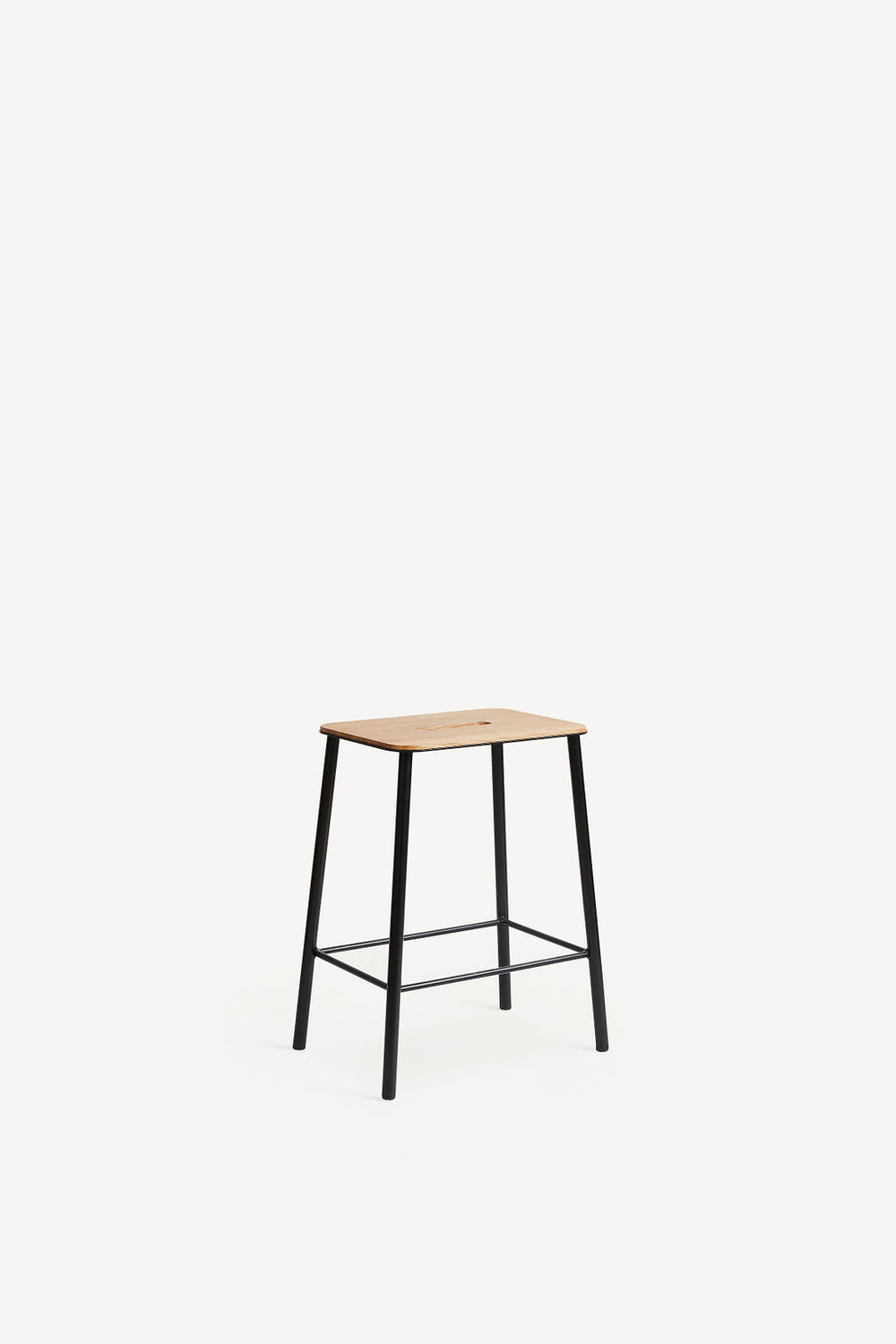 Adam Stool - Metal / Oak – Hygge Life