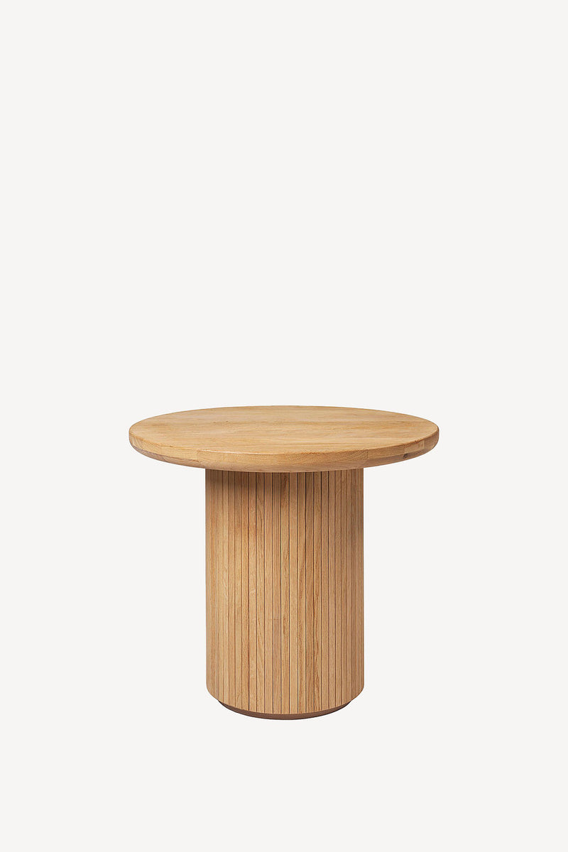 Moon Side Table - Wooden Top