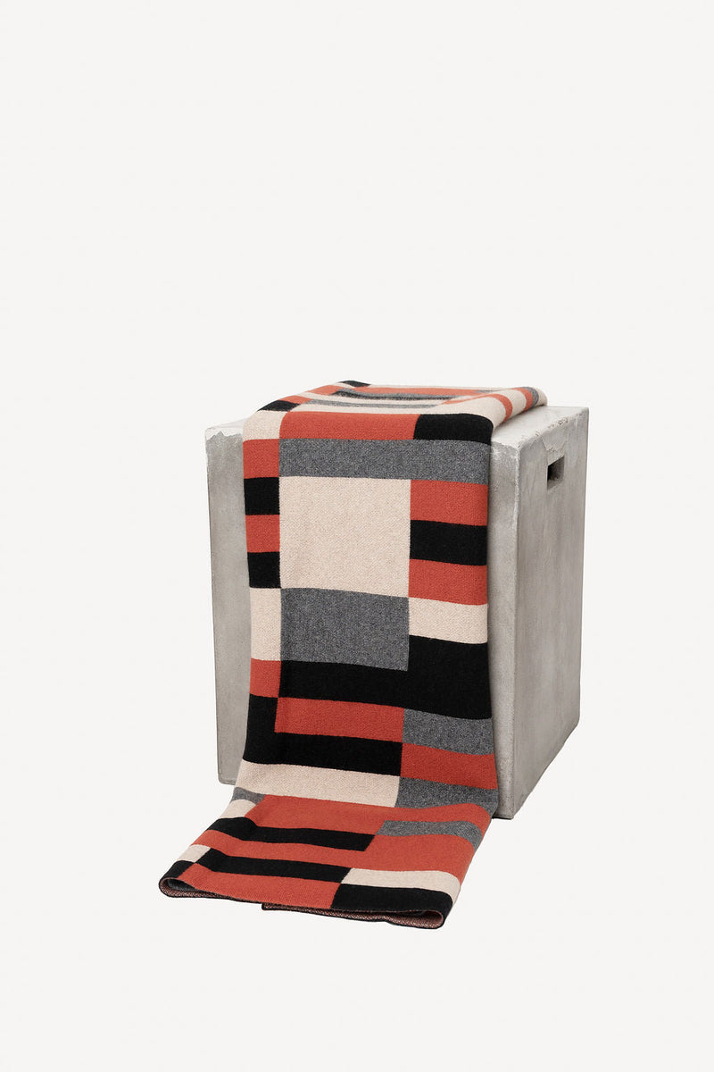 Red cashmere on sale blanket