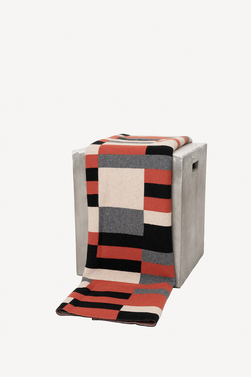 Cashmere Throw - Red