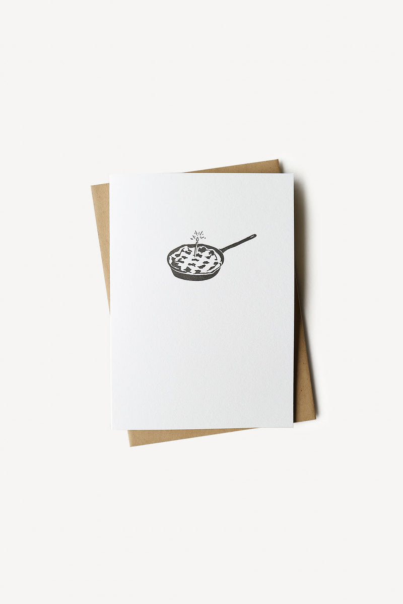 Greeting Card - Birthday Pie