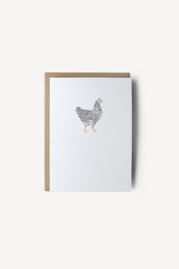 Greeting Card - Chicken