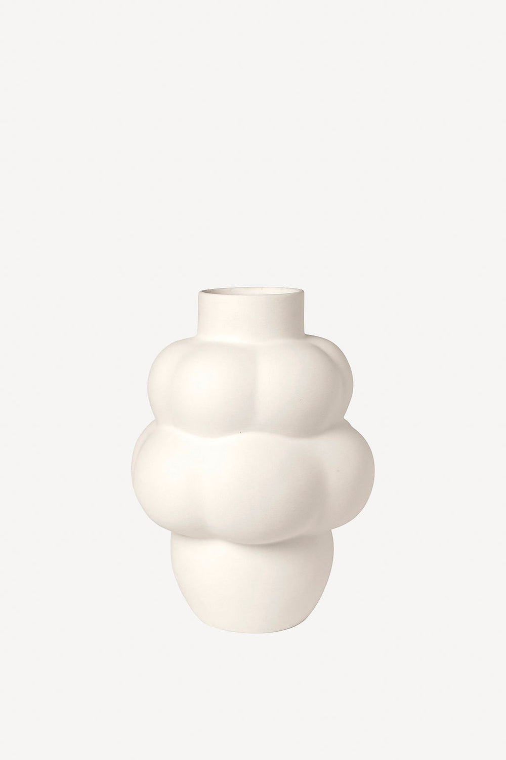 Balloon Vase by Louise Roe - Ceramic Raw White – Hygge Life