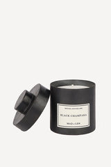 Mad et Len Candle - Black Champaka