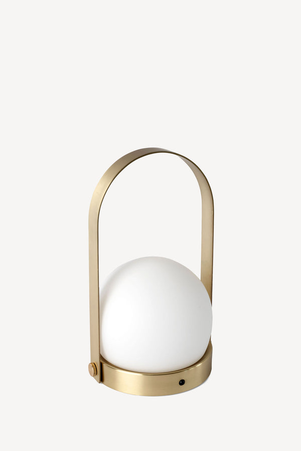 Carrie LED Lamp - Brass