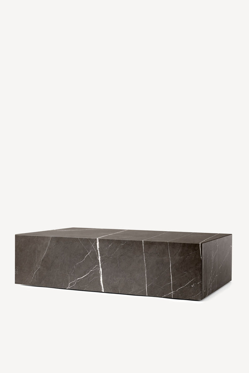 Plinth Marble Tables - Grey Marble