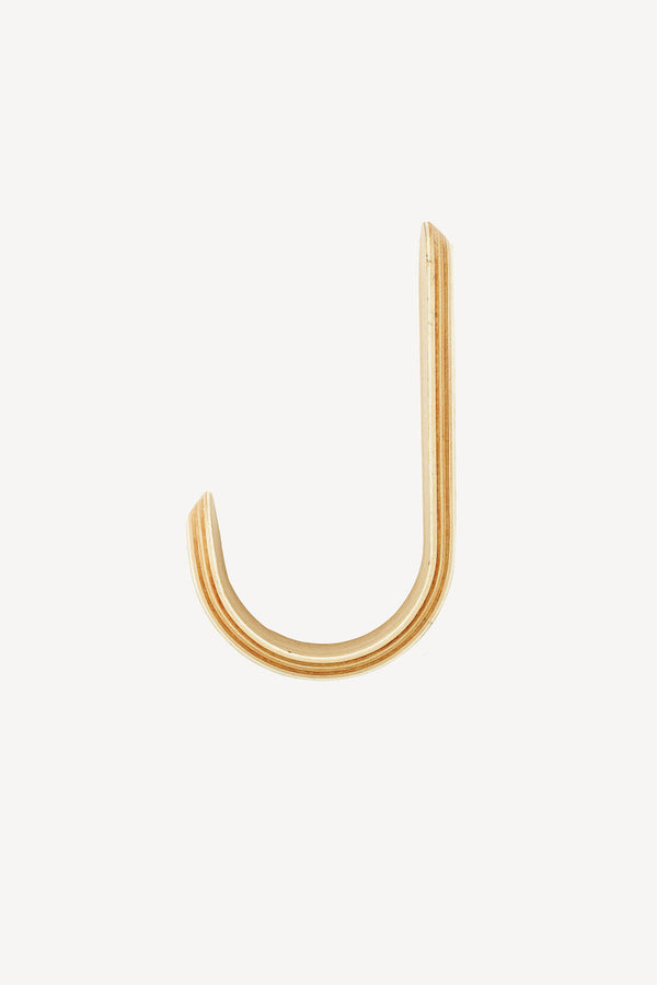 Curve Hook - Natural Ash