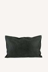 Leather Pillow - Charcoal