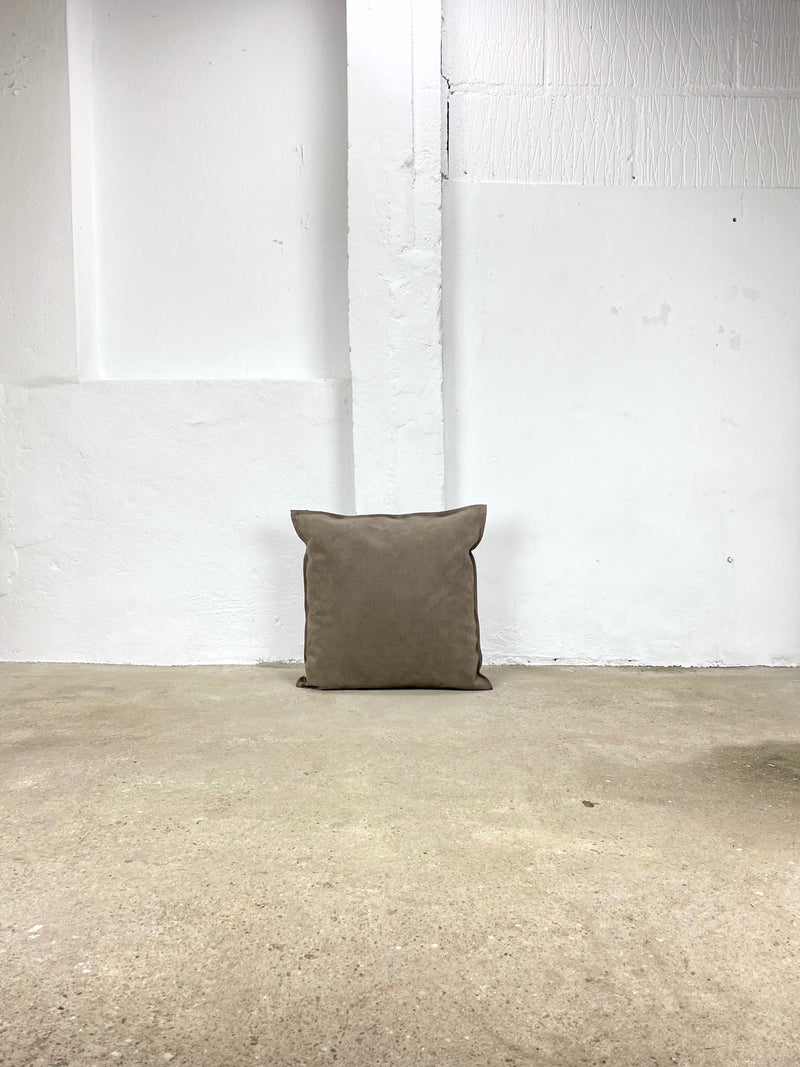Suede Pillow - Taupe