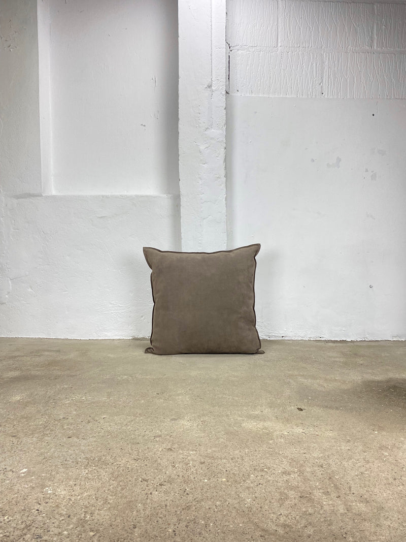 Suede Pillow - Taupe