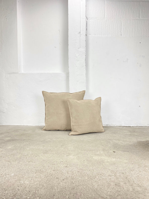 Suede Pillow - Beige