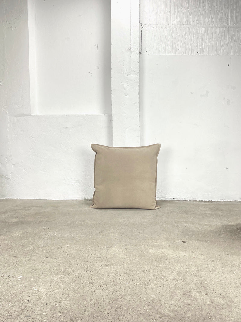Suede Pillow - Camel / Beige