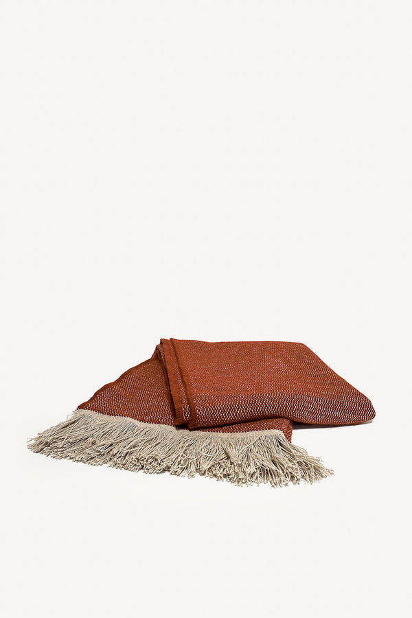 Curtis Blanket - Terracotta