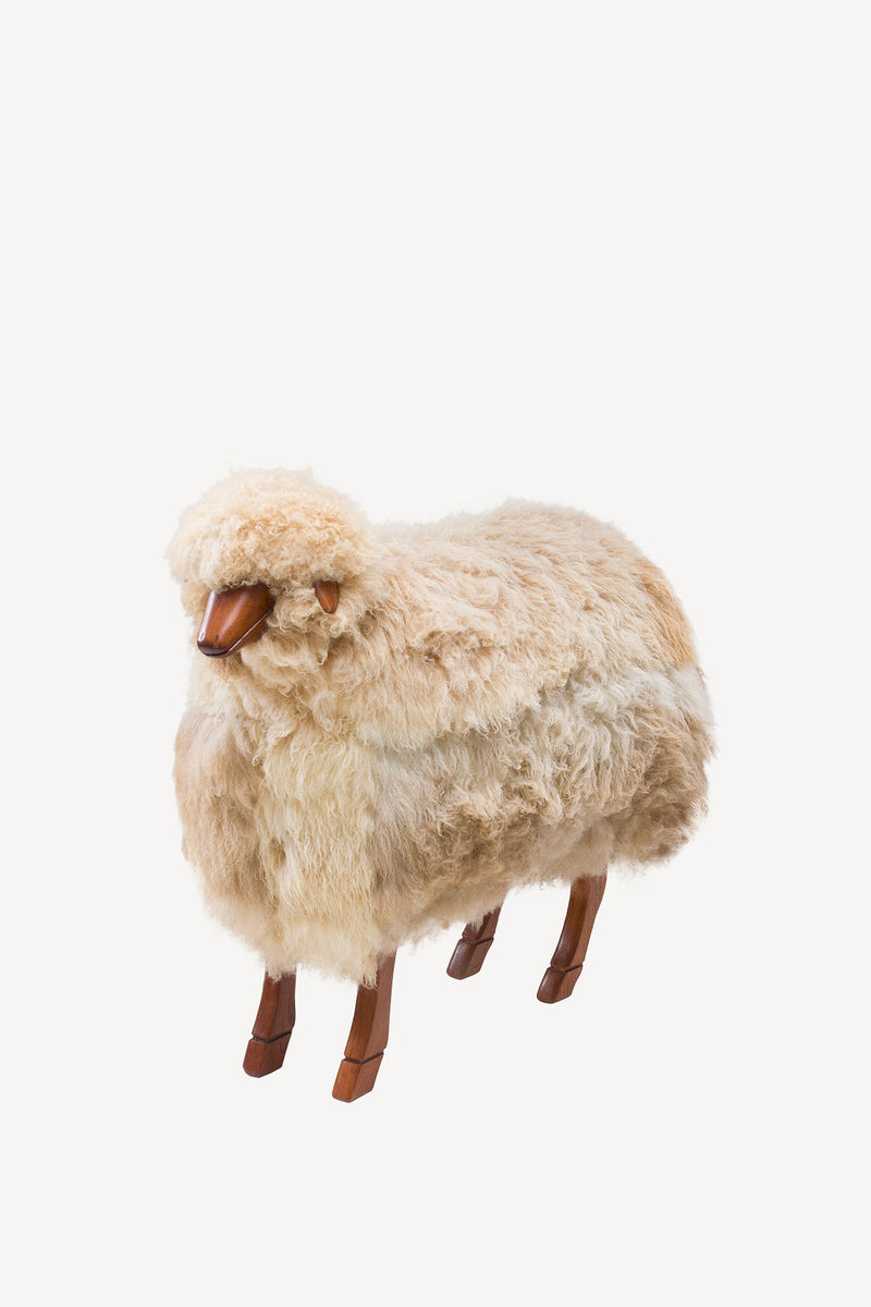 Wooden Sheep - Light Beige