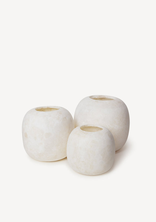 Alabaster Candleholders - Curra