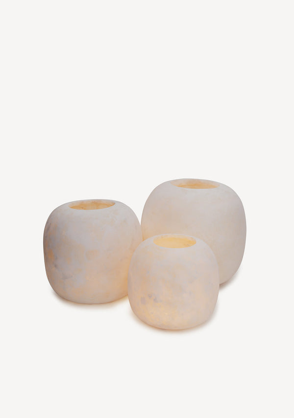 Alabaster Candleholders - Curra