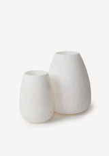 Alabaster Candleholders - Oval