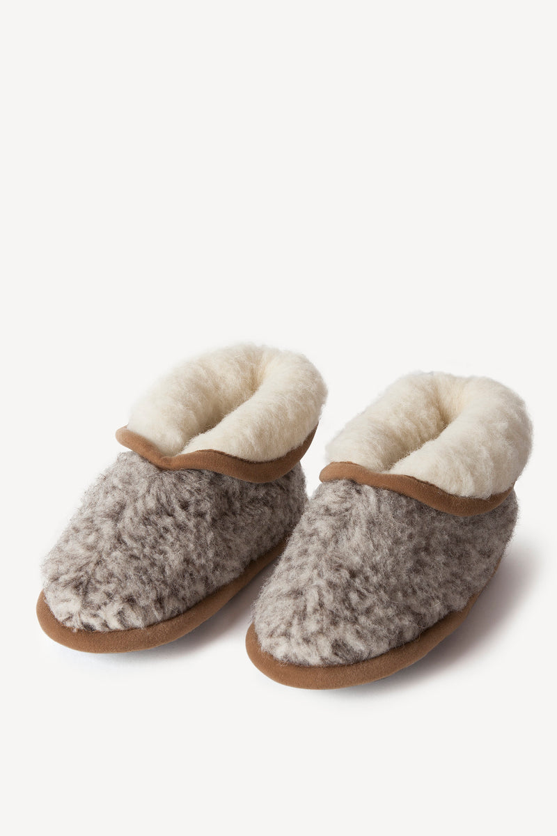 Cuff Slippers - Gray