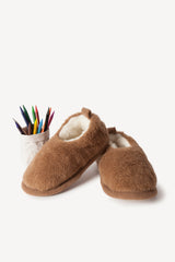 Children's 'Teddy' Slippers