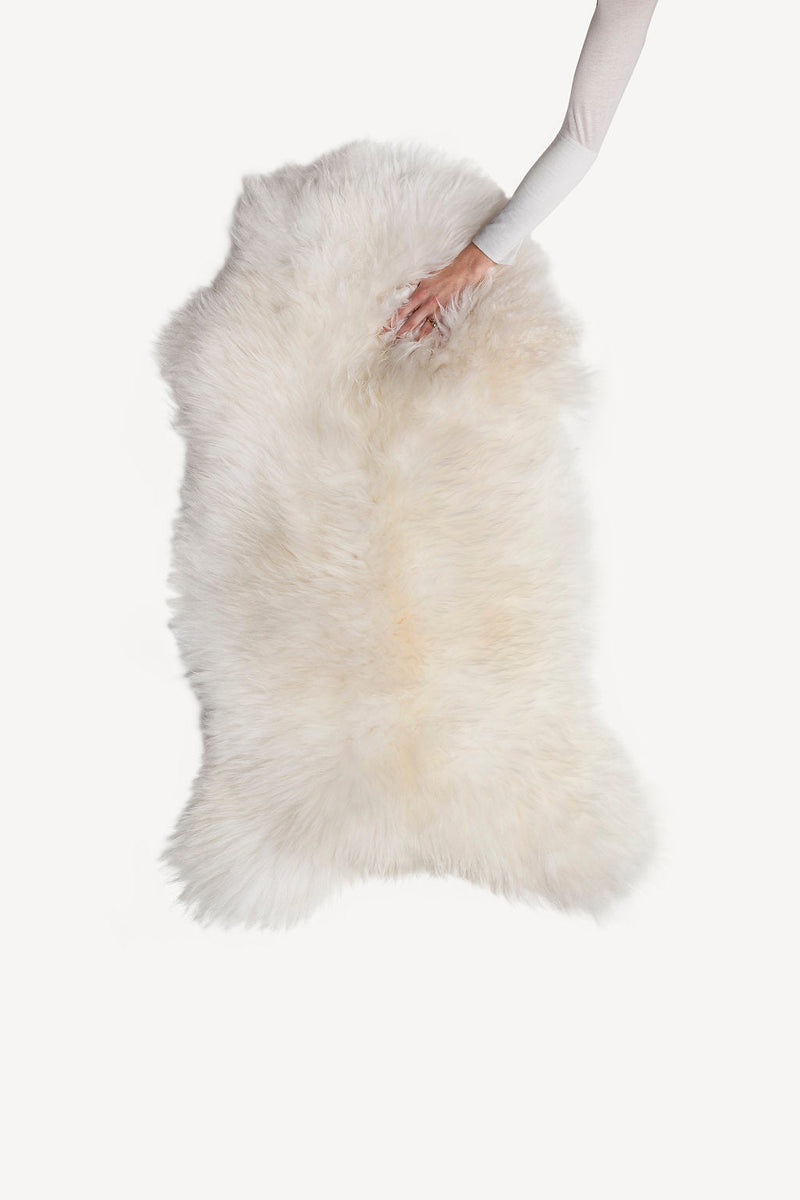 White Sheepskin - Alpine XL