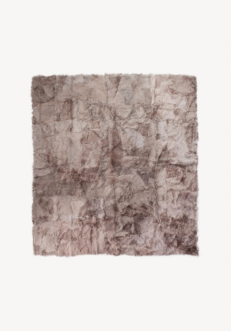 Lambskin Rug / Blanket - Taupe