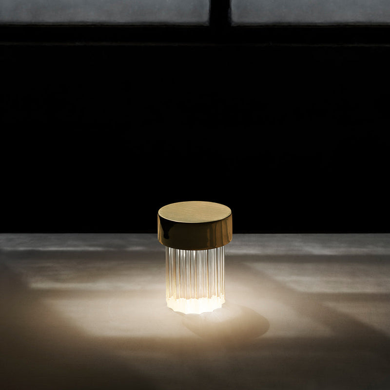 Last Order - Table Lamp, Fluted Base