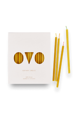 Beeswax Birthday Candles - Set of 20