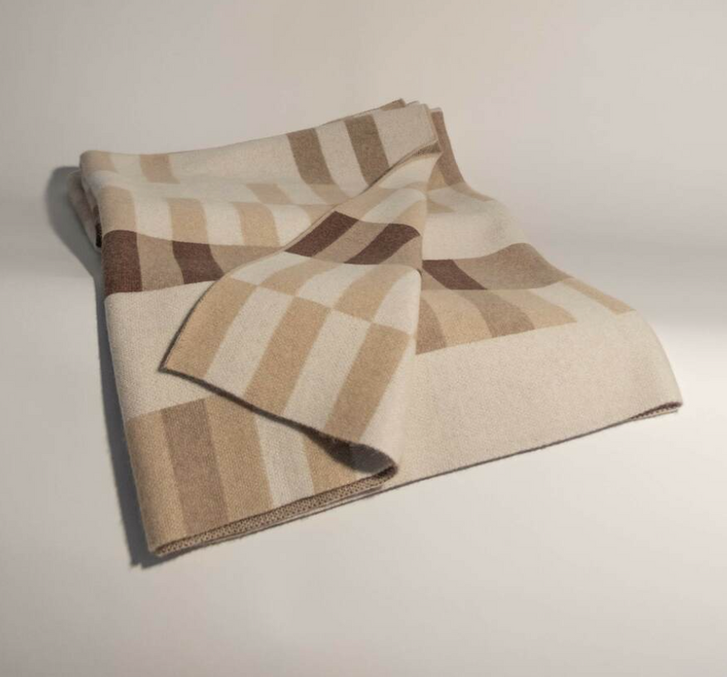 Cashmere Throw - Natural