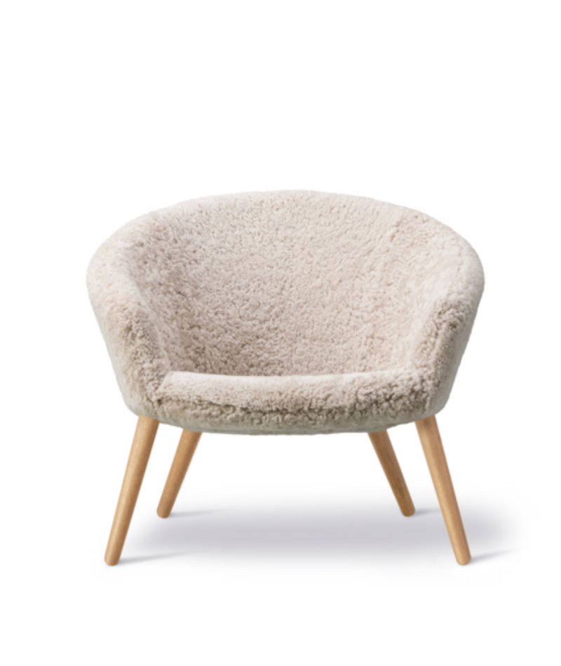 Ditzel Lounge Chair- Sheepskin