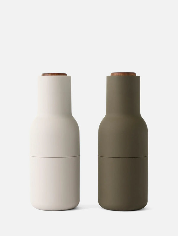 Salt and Pepper Grinders - Hunting Green/Beige