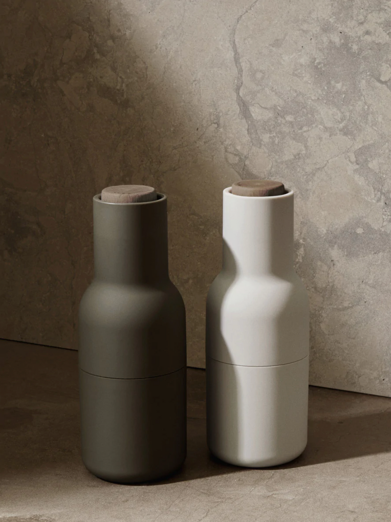 Salt and Pepper Grinders - Hunting Green/Beige